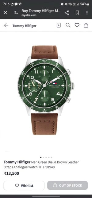 Brand - Tommy Hilfiger - Smart Watches In India - luxury watches -1